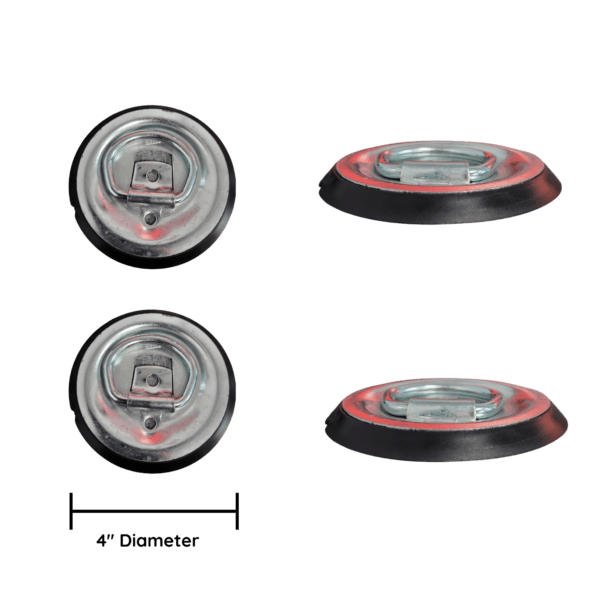 D-Ring Surface Mount Tie-Down Anchor