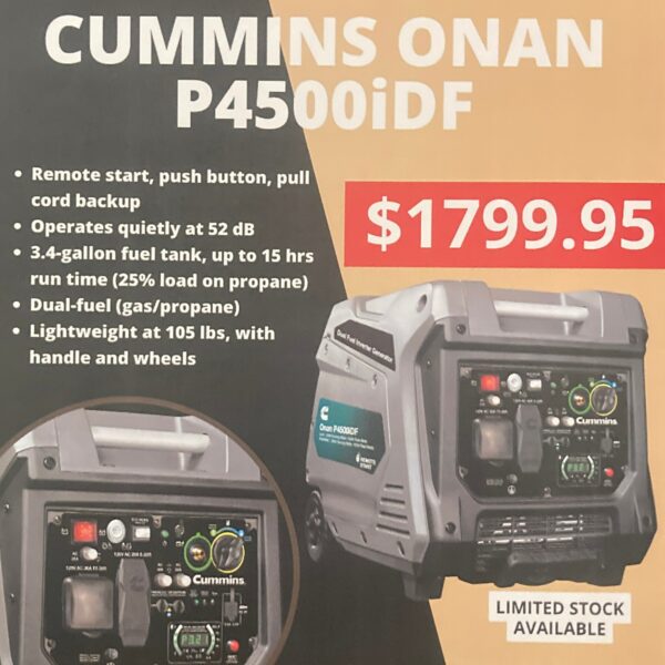 CUMMINS ONAN P4500iDF